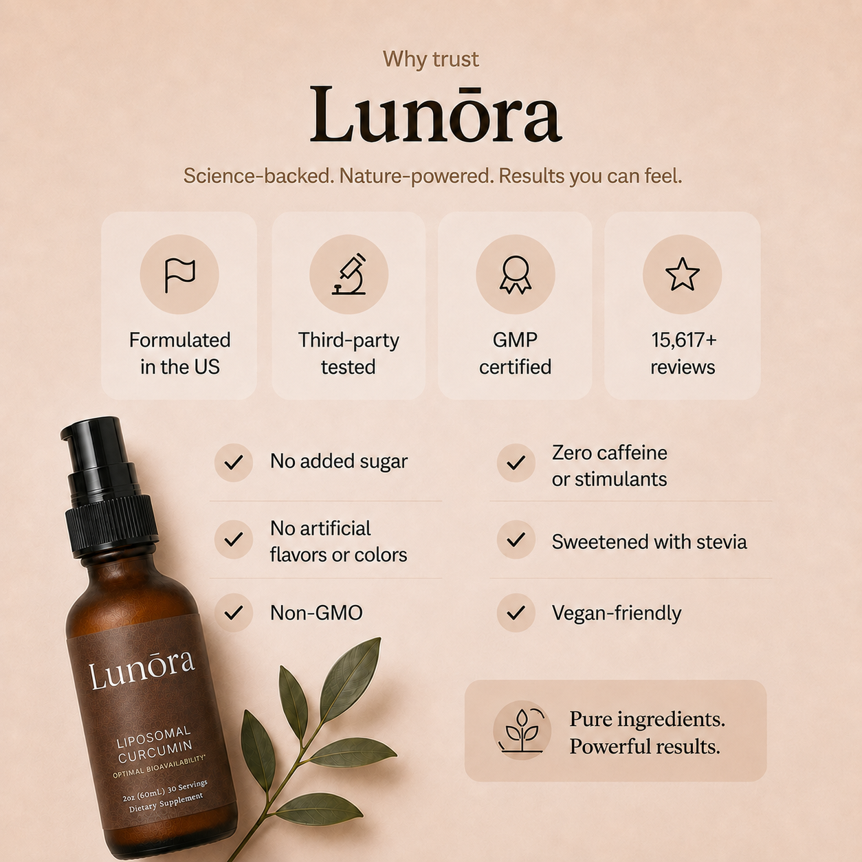 Lunōra Liposomales Curcumin Spray