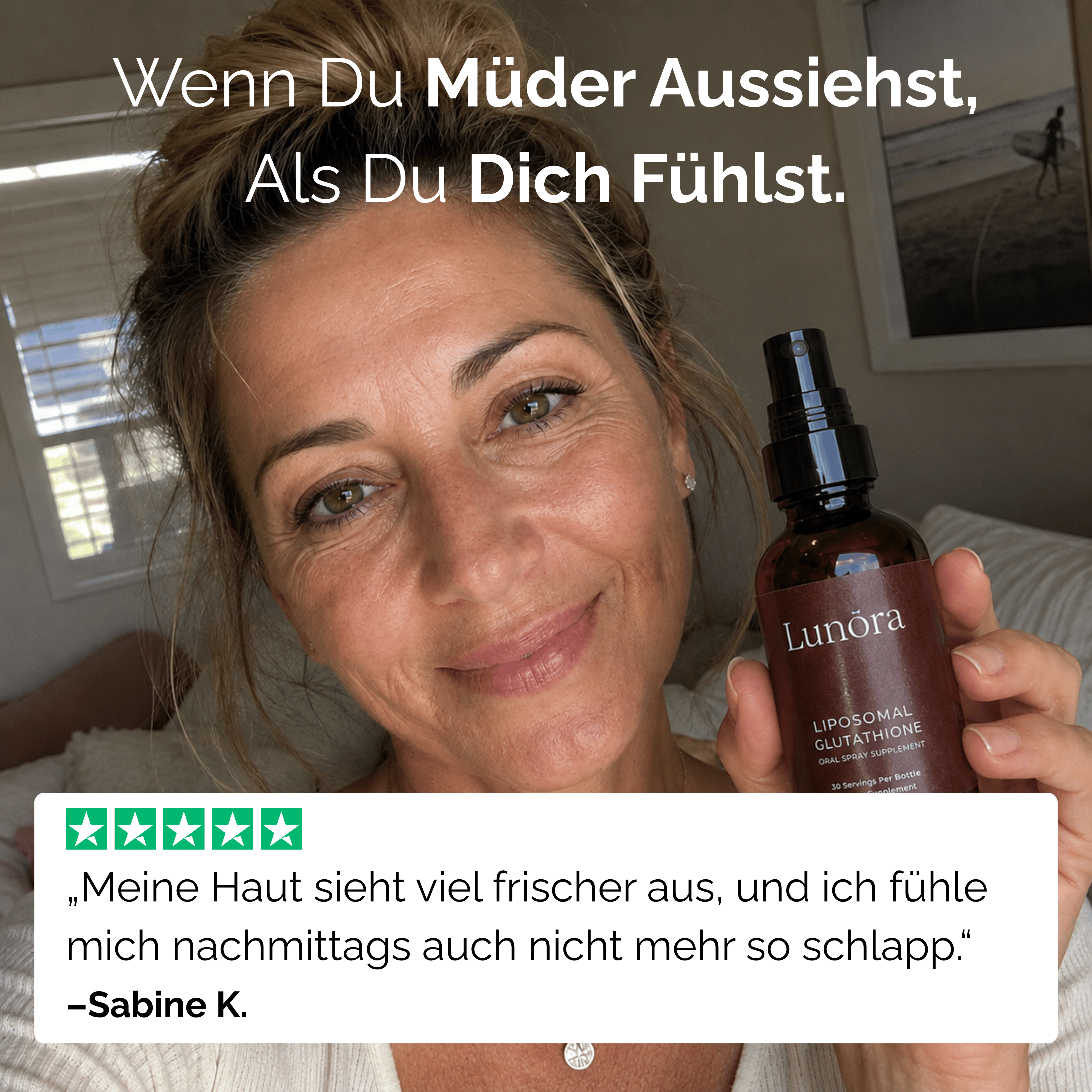 Lunōra Liposomales Glutathion-Spray